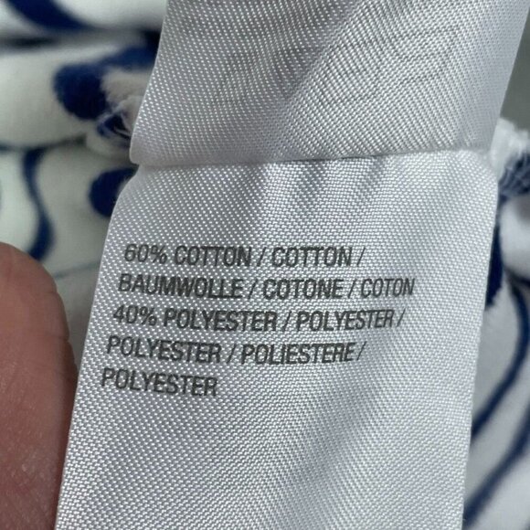 Quacker Factory Womens M Striped American Flag Top 6705 - Picture 5 of 7